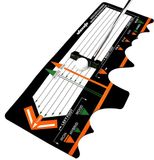 Stripe GolfGigant Stripe golf stance mat 67 x 26,5 cm, balpositie en alignment