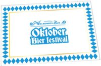 Folat Party Products Folat Placemats Oktober Bier Festival - 6 stuks