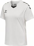 Hummel Core XK Poly Shirt Dames - Wit - Maat XL