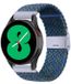 By Qubix - Braided nylon bandje voor Huawei Watch GT 6 / GT 7 - 41mm - Blauw / groen gemêleerd