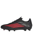 adidas F50 LEAGUE Firm Ground/Multi Ground Football Boots, core black/lucid red/core black, 42 EU