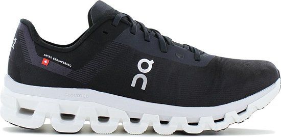 ON Running Cloudflow 4 Heren Sneakers Black-White - EU 42