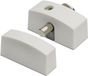 Dulimex Oplegslot - Wit - Zamac - Dulimex smal binnendraaiend 75x33mm