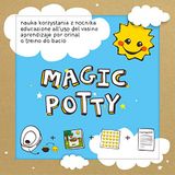 Magic Potty Magic Potty boek – luier laten en begin met de spelende urine.