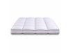 Surmatelas thermorégulant en plume 160x200 cm
