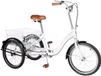 Happiq Opulence Tricycle - 6 vitesses - 20 pouces - Blanc