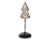 Lumineo Microled Boom Grijs/Warm Wit 24cm