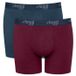 Sloggi 2P Men Start Short C2P Dunkelrot Baumwolle X-Large Herren
