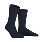 Hudson Heren Sokken 45-46 Katoen Effen Marineblauw
