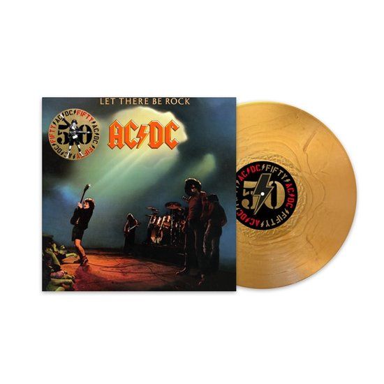AC/DC - Let There Be Rock (50th Anniversary Gold Vinyl) LP - Rock - Stereo