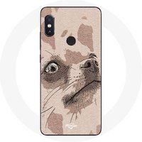Maniacase Etui voor Xiaomi Redmi Note 5 AI Dual Camera Chihuahua hondenras