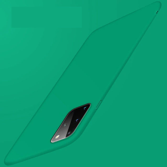 USLION Samsung Galaxy Note 10 Magnetisch Ultra Dun Hoesje - Hard Matte Case Cover Groen