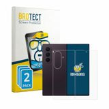 BROTECT - Screenprotector voor Samsung Galaxy Z Fold 8 Ultra (Voor+Achter) - Folie Beschermfolie transparant 2 Stuks