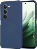 Techsuit Hoesje geschikt voor Xiaomi Redmi 15 - Soft Flex Silicone Back Cover - Navy Blue