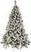 Fééric Lights and Christmas Windy Peak kunstkerstboom - 150 cm - groen - besneeuwd - Ø 83 cm - 289 tips - metalen voet