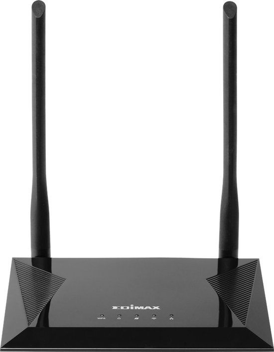 Edimax N300 Draadloze Router - WiFi 4 - 300 Mbps - Zwart