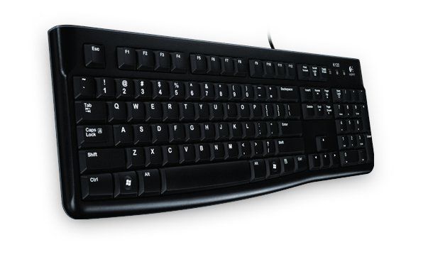 Logitech K120 - Bedraad toetsenbord - QWERTZ (Duits) - Zwart