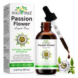 ALIVER Passionsblume Tropfen für Ruhe Entspannung besseren Schlaf Natürlich Vegan 60ml