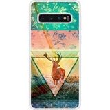 Samsung Bedrukt siliconen hoesje compatibel met Galaxy S10 Cerf swag