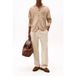Tommy Hilfiger Essential Cotton LS Overhemd MW0MW40432 Coastal Taupe L