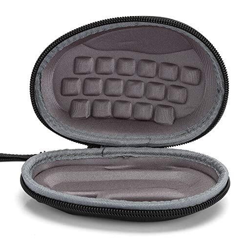 ASHATA Mouse Case voor Logitech, Wireless Mouse Case Black opbergtas met polsband geschikt voor Logitech MX Master 3/602/g700s, waterdicht en gemakkelijk mee te nemen