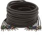 Gear4music 8-weg Jack Audio Kabelboom, 10 meter