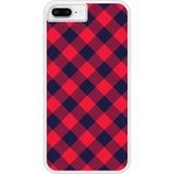 Apple Siliconen hoesje compatibel met iPhone 6 Plus, Apple iPhone 6S Plus Tartan Red