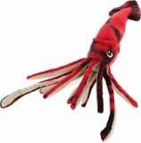 Keel Toys Pluche Octopus Knuffeldier - Rood - 25 cm