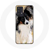 Samsung Galaxy A32 4G Continental vlinder spaniël Hondenras Etui