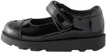 Next Meisjes Mary Jane Schoenen voor school met kattenprint - Zwart