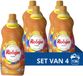 Robijn Klein & Krachtig Wasmiddel Color 34 Wasbeurten - 4 x 1,19 liter - Voordeelverpakking