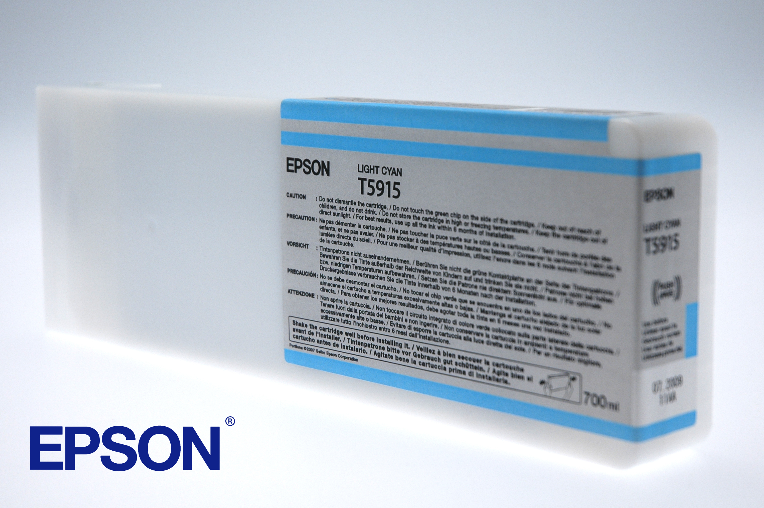 Epson inktpatroon Light Cyan T591500 single pack / Lichtyaan