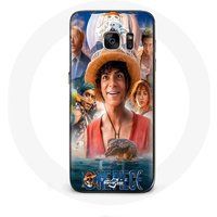 Maniacase Case voor Samsung Galaxy S6 Edge One Piece Luffy Poster Karakters Art Seizoen 1