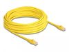 Delock 80105 netwerkkabel Geel 10 m Cat6a U/UTP
