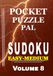 Sudoku Puzzle Book for Adults Pocket Size: Pocket Puzzle Pal, Volume 8, Easy-Medium, Puzzles with Solutions, Large 9x9 Puzzle Grids, Adults, Seniors, Teens, Strengthen your Sudoku skills here