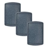 Russell Hobbs COMBO-8615A Nightfall Stone Bakplaat, set van 3, blauw marmer, geschikt voor ovengebruik tot 220 °C, PFOA-vrij, bakplaat voor koekjes, koekjes en meer, koolstofstaal, 38 cm