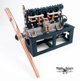 Model Expo 1:16 Model Airways Albatros D. Va Mercedes Engine MX-MA1000