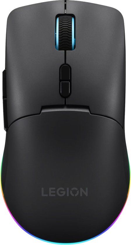 Lenovo Legion M220 Gamen Ambidextrous RF Wireless + Bluetooth + USB Type-C Optisch 5000 DPI Zwart