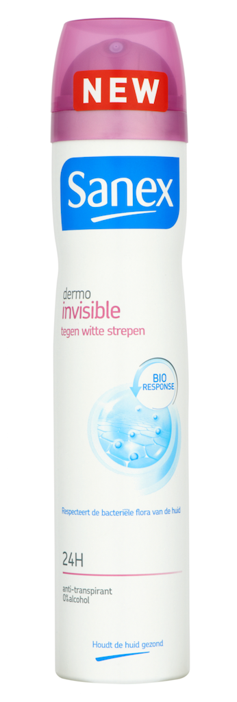 Sanex Deodorant Spray Invisible 200 ml