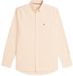 Tommy Hilfiger Heren Lange Mouwen Shirt Katoen XS Lichtoranje/Wit