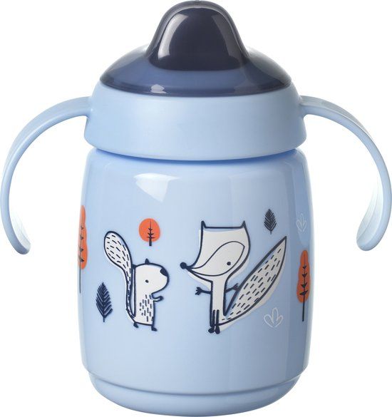 Tommee Tippee Superstar Sippee Drinkbeker - Blauw - 300 ml - Tuitbeker