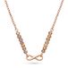 S.Oliver Dames Halsketting - Roestvrij Staal met Infinity Design en Beads