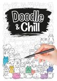 Doodle & Chill - Follow the Lines, Clear Your Mind: Trace Cute Little Doodles and Color Them Later – A Relaxing Line Tracing Book for Mindful Creativity and Stress Relief
