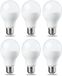 Amazon Basics LED E27 Edison schroeflamp, 13 W (gelijk aan 100 W), warm wit, niet-dimbaar pakket van 6 stuks