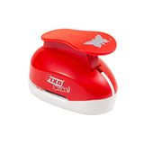 Fixo Punch met vormen, Vlinder, Jumbo, Rood