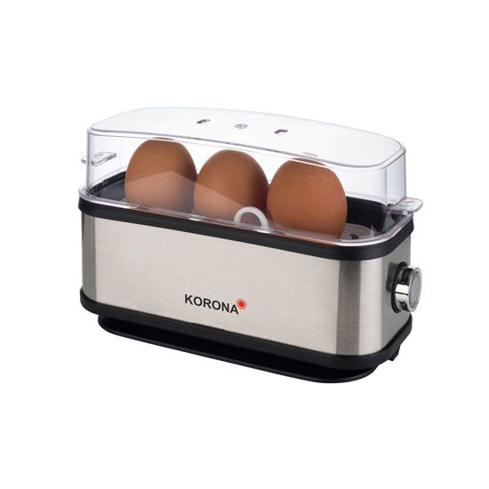Korona 25304 Eierkoker - 3 Eieren - RVS - 210W