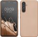 kwmobile Samsung Galaxy A54 5G hoesje - Back cover - Metallic goud