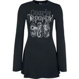 Killstar Gothic Mini-jurk Corpse Bride II Dearly Departed Skater Dress Zwart