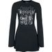 Killstar Gothic Mini-jurk Corpse Bride II Dearly Departed Skater Dress Zwart