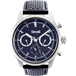 Stroili Multifuznione montre homme acier cuir Black Dial Data 1665841, bracelet